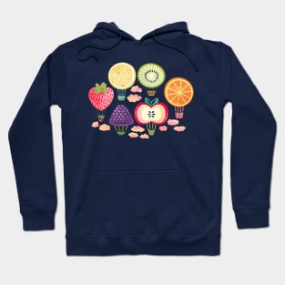 Fruity Hot Air Balloons 1 Hoodie